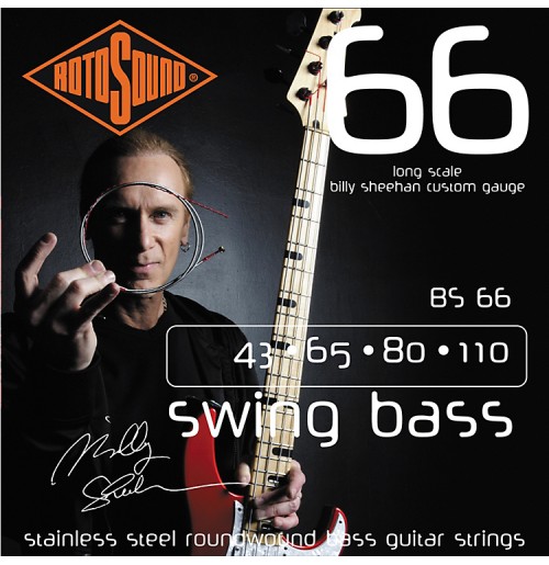 Rotosound BS66 Billy Sheehan strune za bas kitaro 43-110